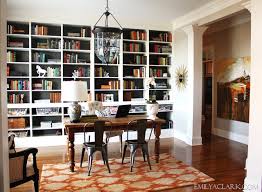Decorated Home library