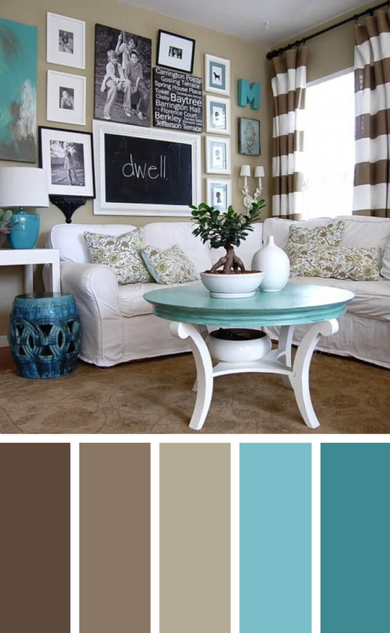 color scheme designed living room