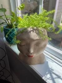 Lady head planter for summer 2021