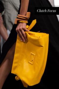 Yellow handbag