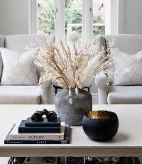White table for living room