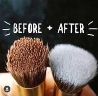 Brush cleaning hacks