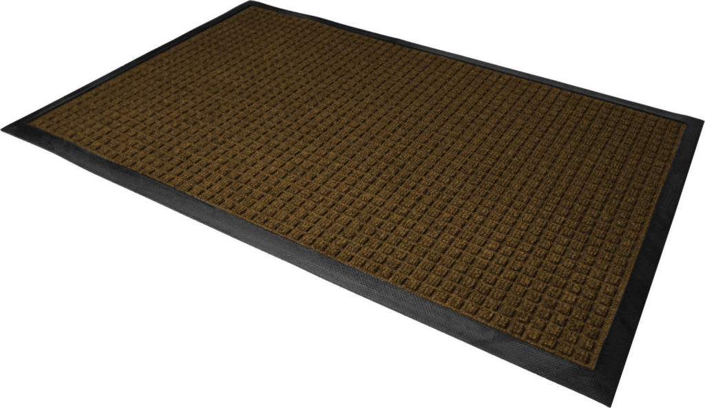 A muck mat for cleaner floors