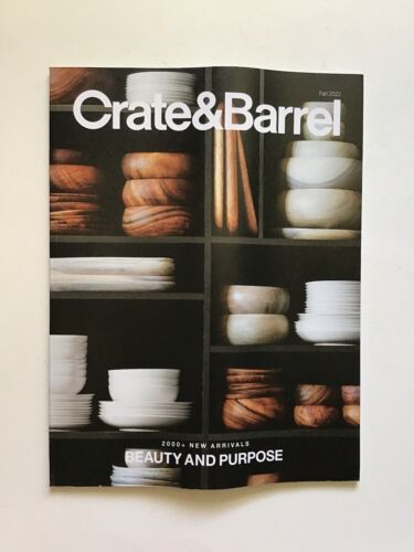 Catalogue heaven: the latest Crate & Barrel.