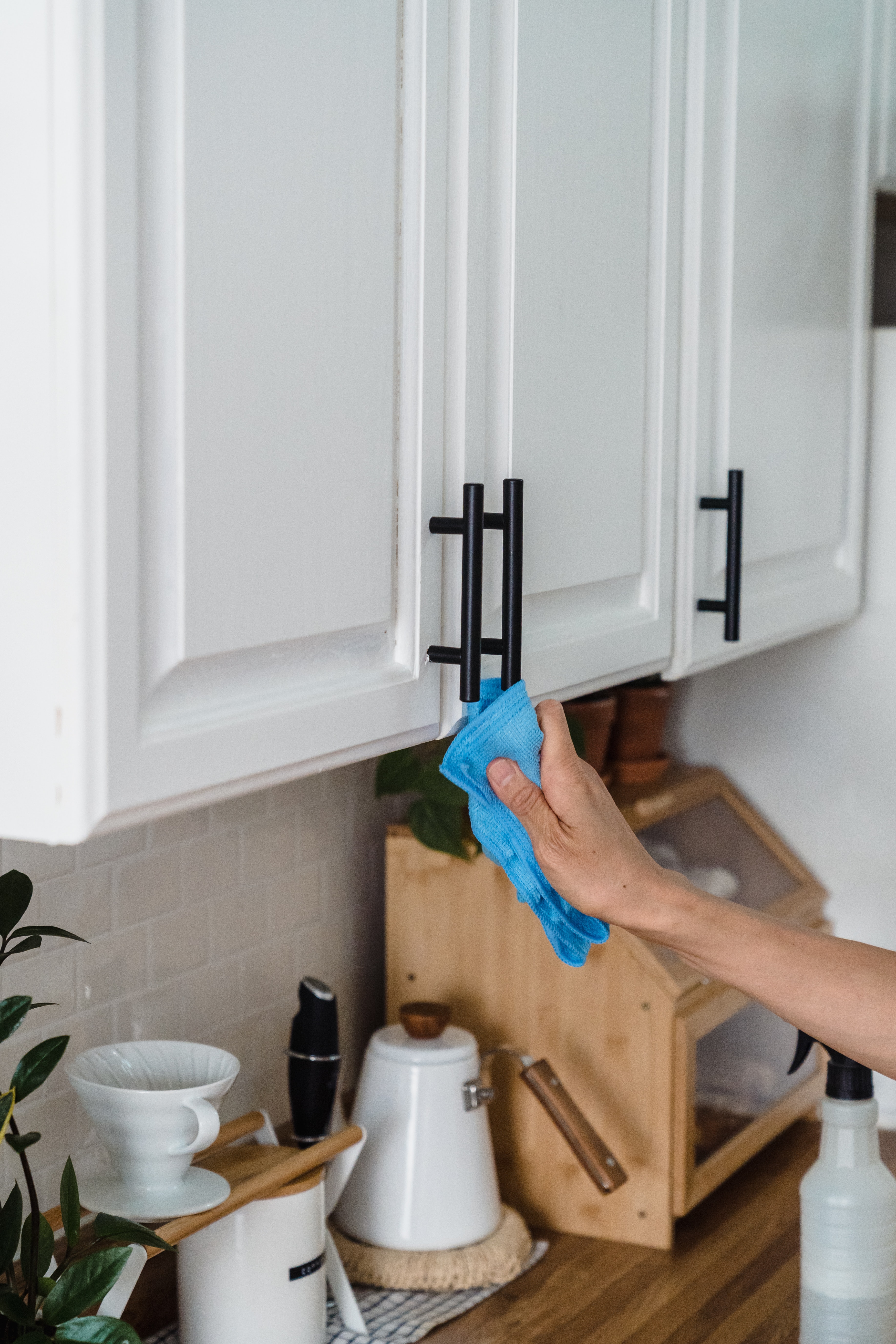 clean kitchen smells better