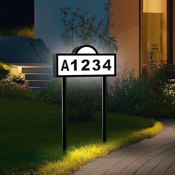 need visible house numbers