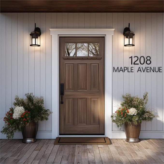 need visible house numbers