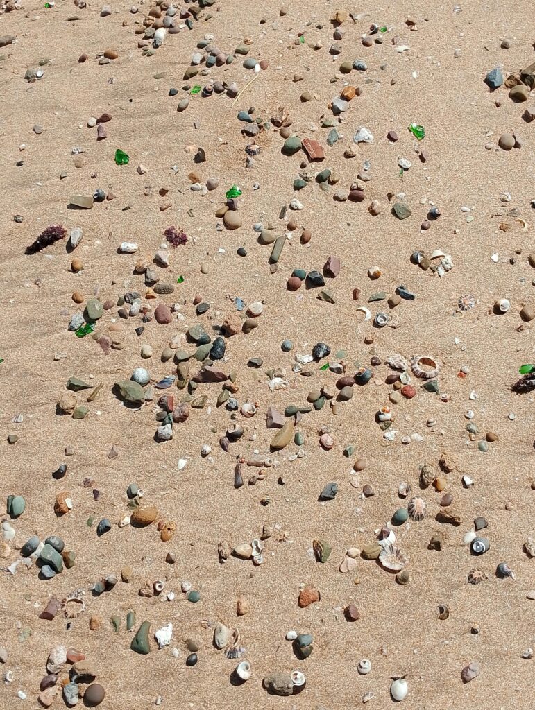 Creative containers for sea glass