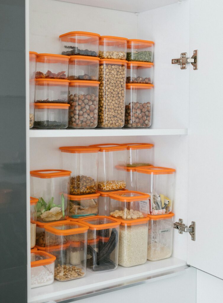 organize pantry decrease stress