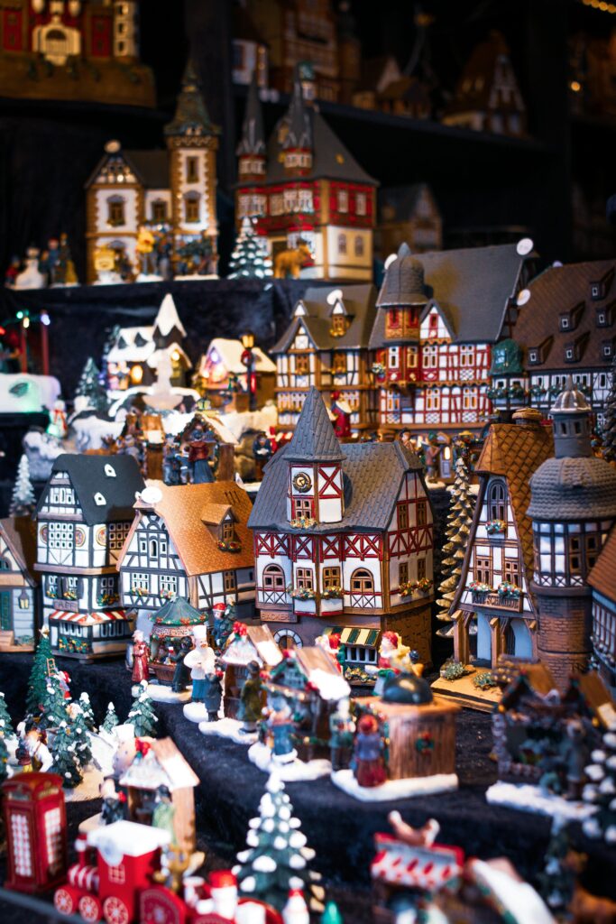 history of Christmas village