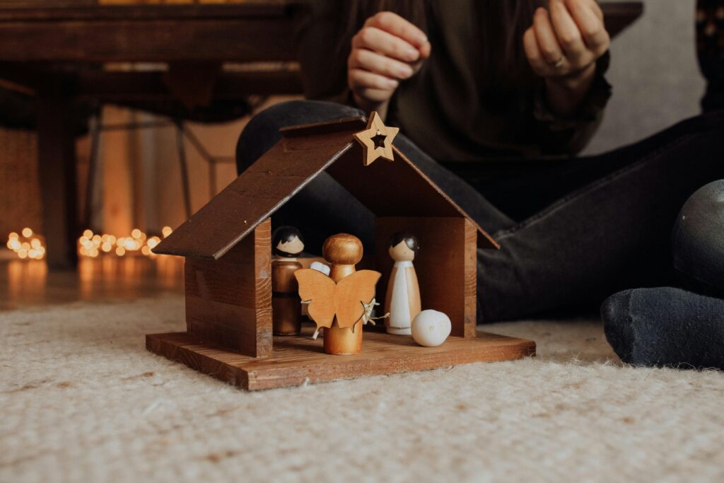 History of Christmas villages