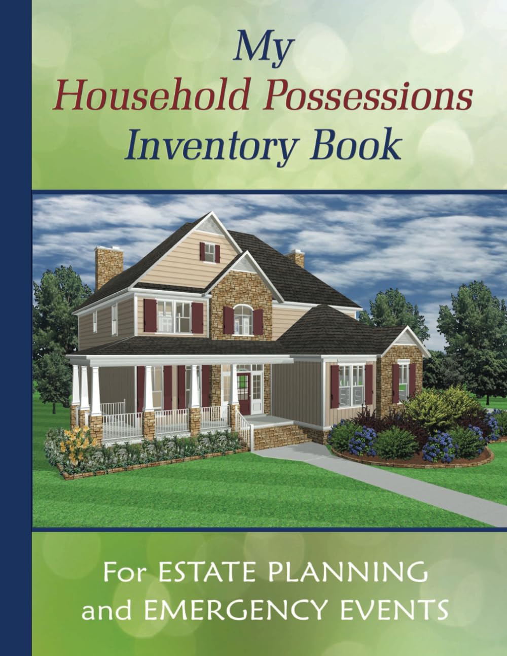 Household Possessions Inventory Book