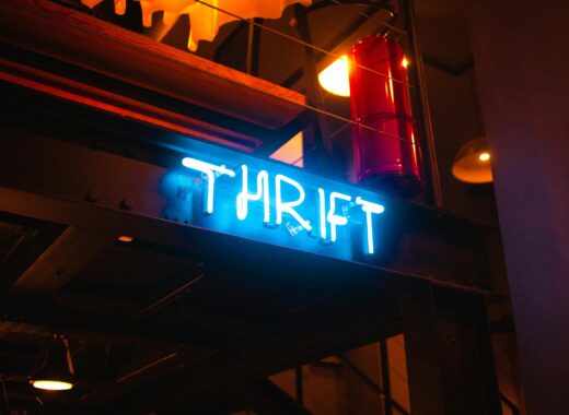 bring only clean items thrift