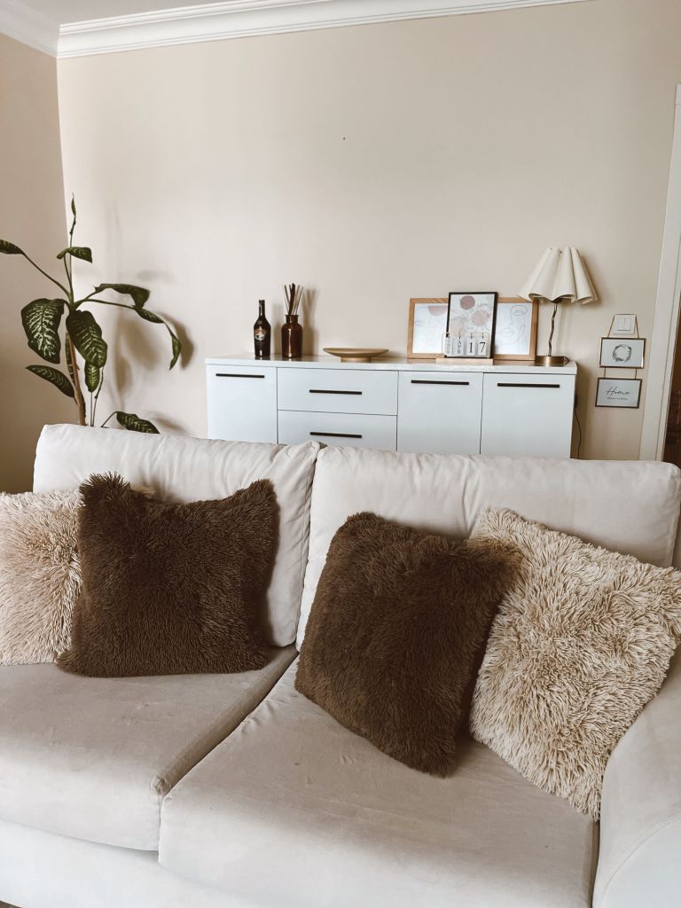cool gray to warm neutral
