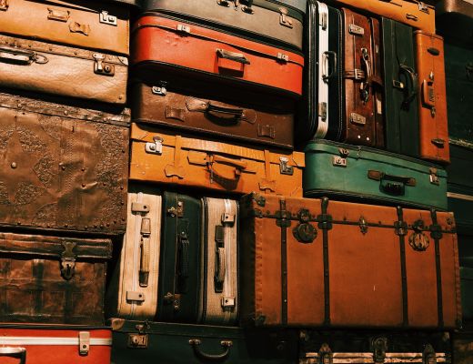 what to do vintage suitcases
