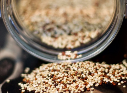 edamame and quinoa salad