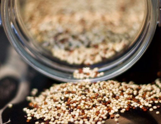 edamame and quinoa salad